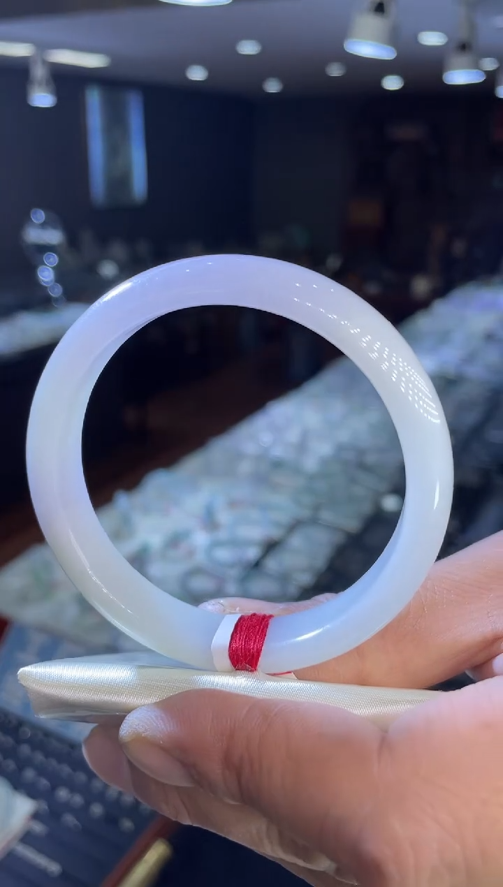 未镶嵌手镯翡翠正圈57-58