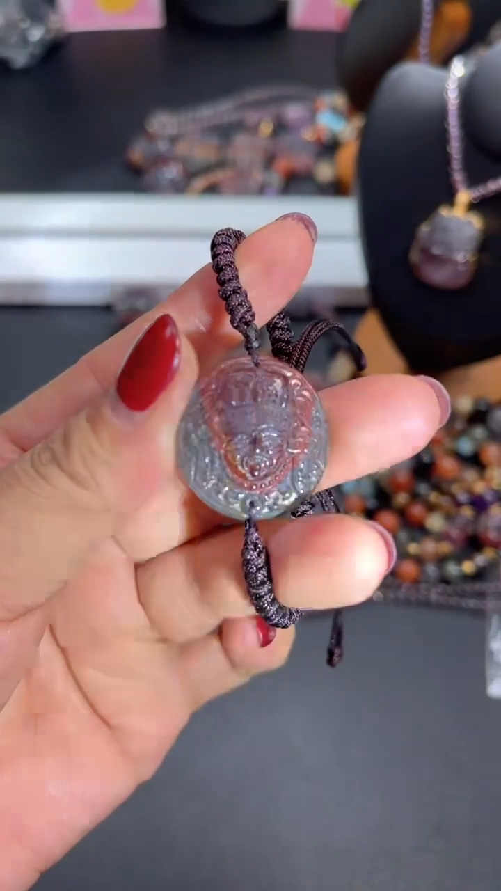 【闪购商品】水晶颈饰未镶嵌【百晶灵儿】天然水晶定制款