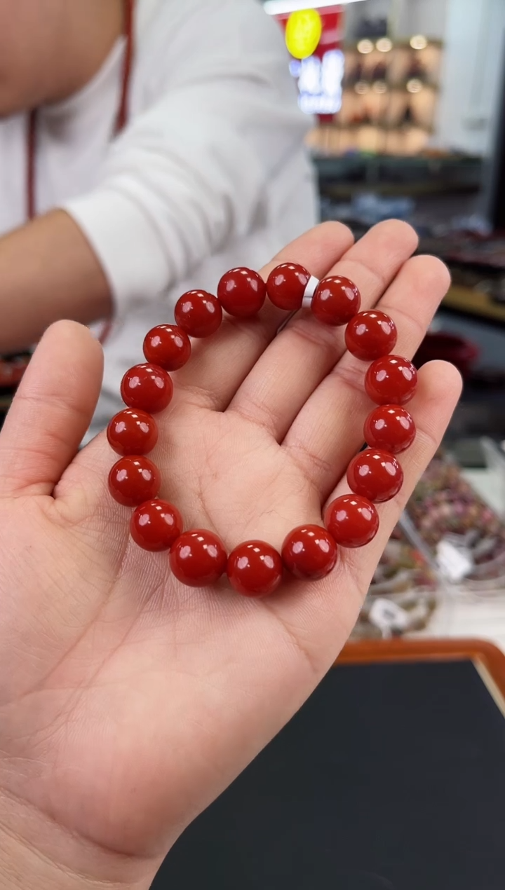 【闪购商品】南红玛瑙瓦西手串11+未镶嵌一个/条