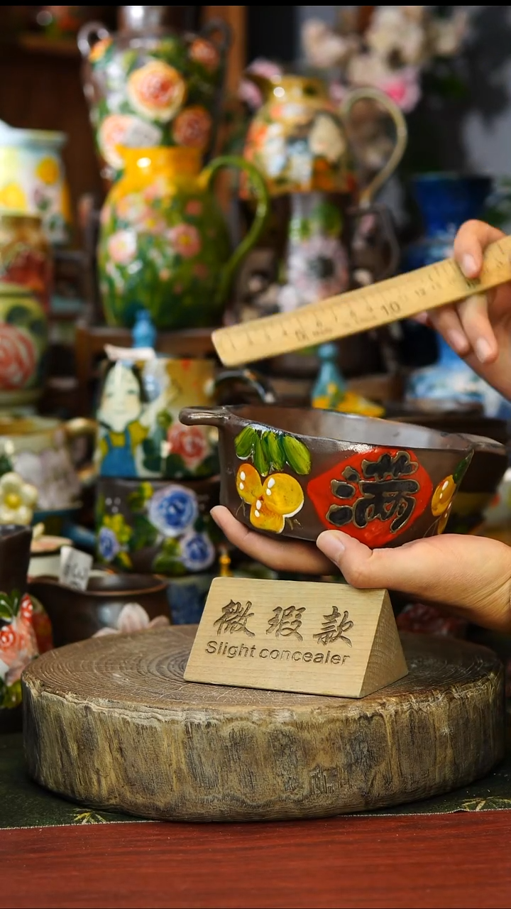 陶瓷145景德镇手工手绘釉下彩