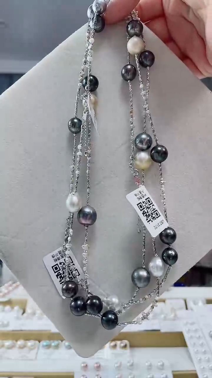 未镶嵌海水珍珠颈饰海水设计款串链（多样性发一）@@M01