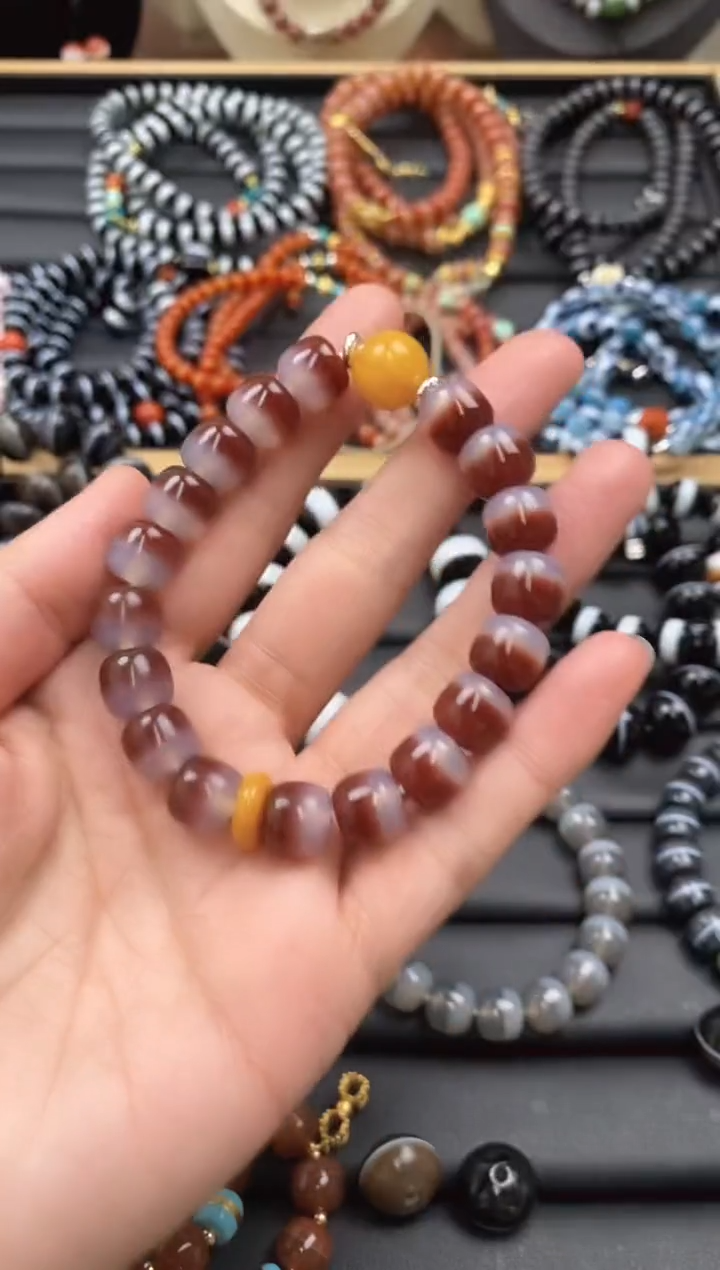 【闪购商品】玛瑙/玉髓手串未镶嵌手串