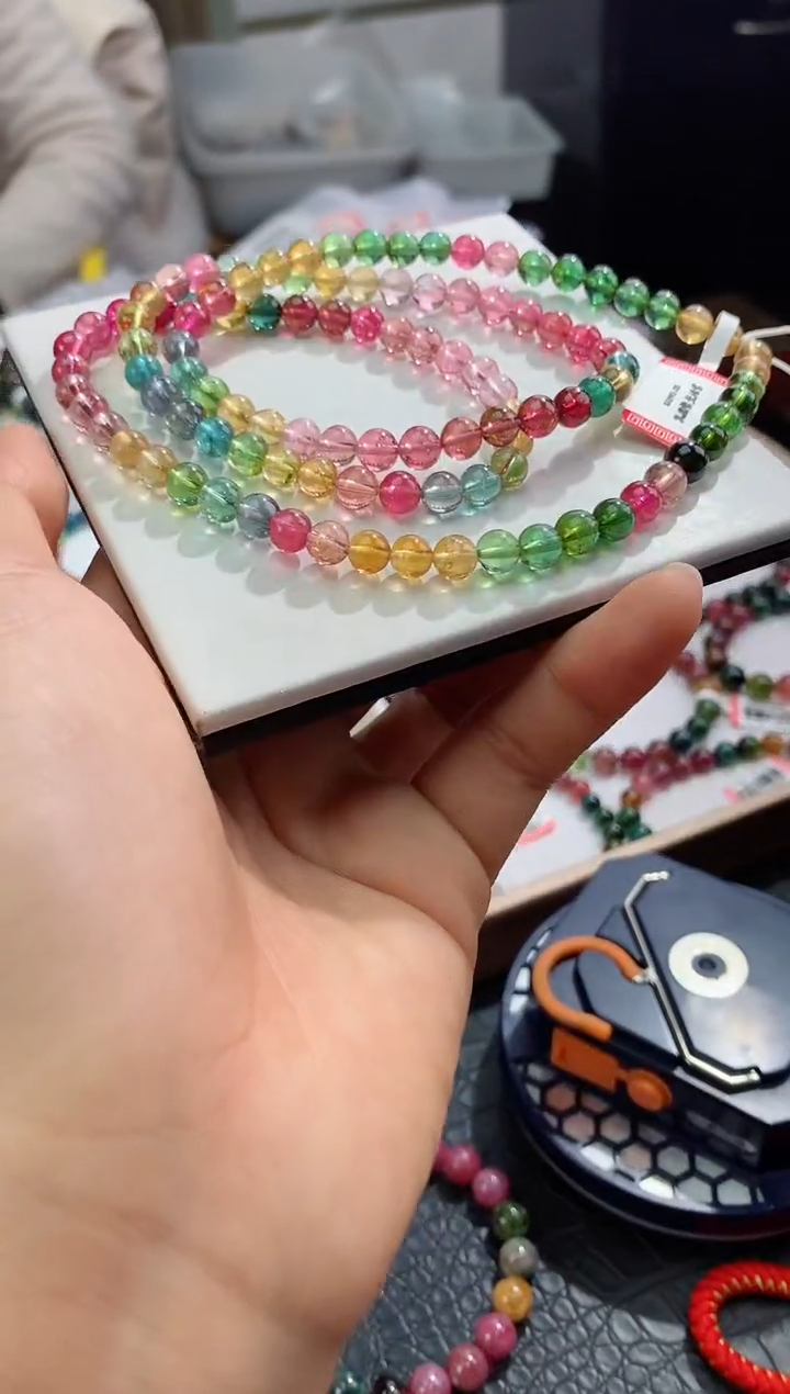 【闪购商品】碧玺手链未镶嵌多样性发一条