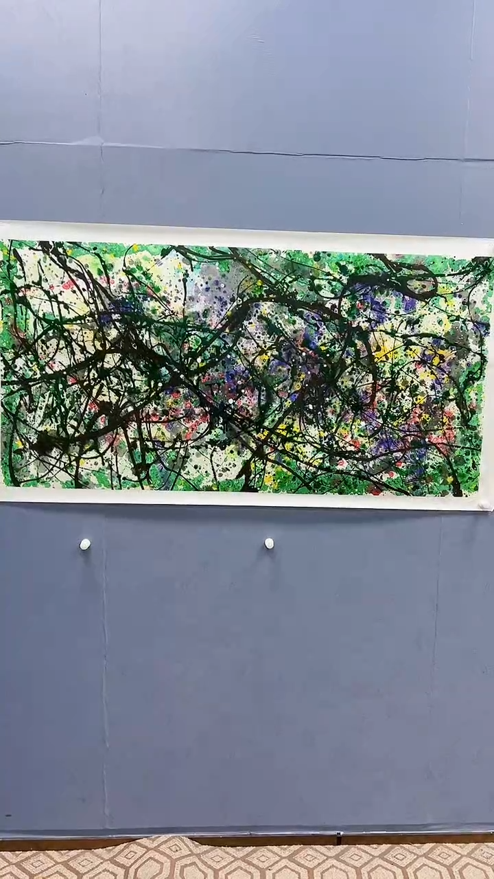 【闪购商品】绘画赵燮绘画8平尺金袍藤萝