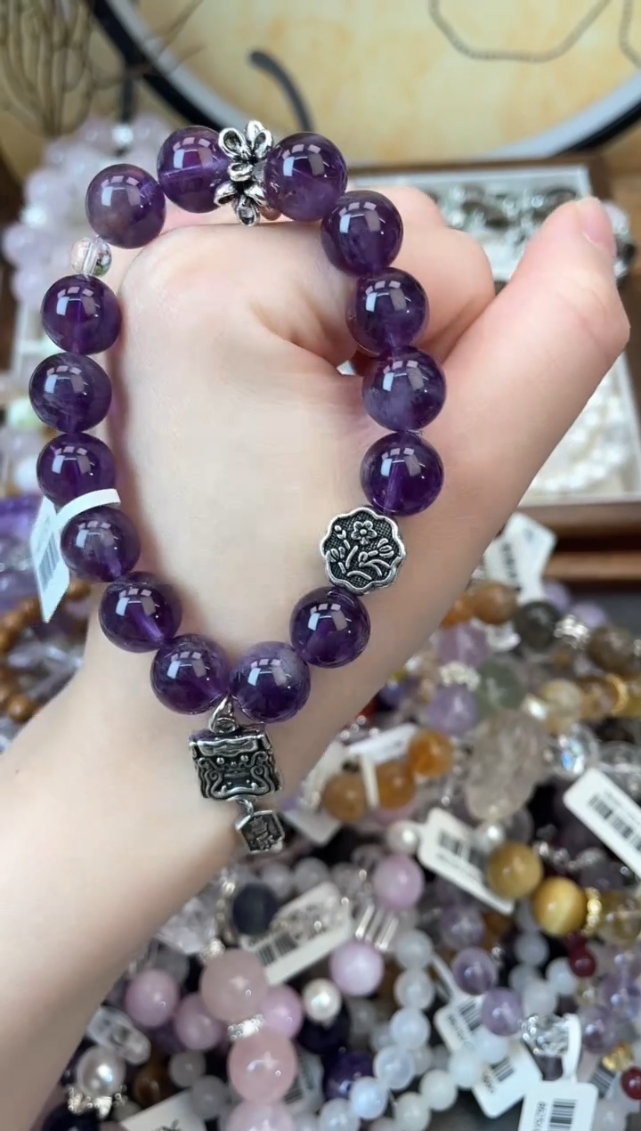 【闪购商品】紫晶手链未镶嵌344手串