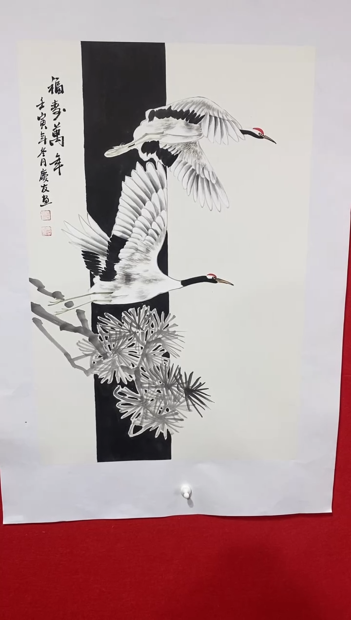 【闪购商品】国画lqy3067洋李庆友作品