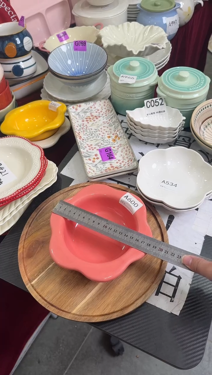 摆件陶A600-1个 陶瓷餐具库存微瑕