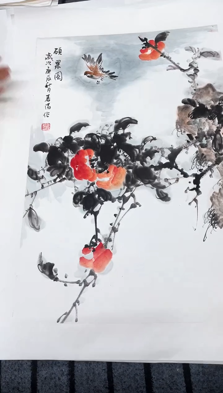 精品国画花鸟作品