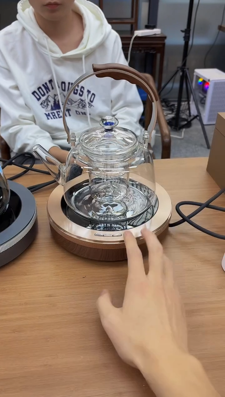 茗鳳祥-魔術師X5胡桃木+悦纳斯星空如意壶透明