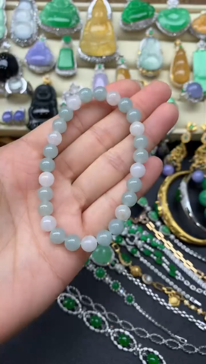 【闪购商品】翡翠手串未镶嵌20-中国好珍宝