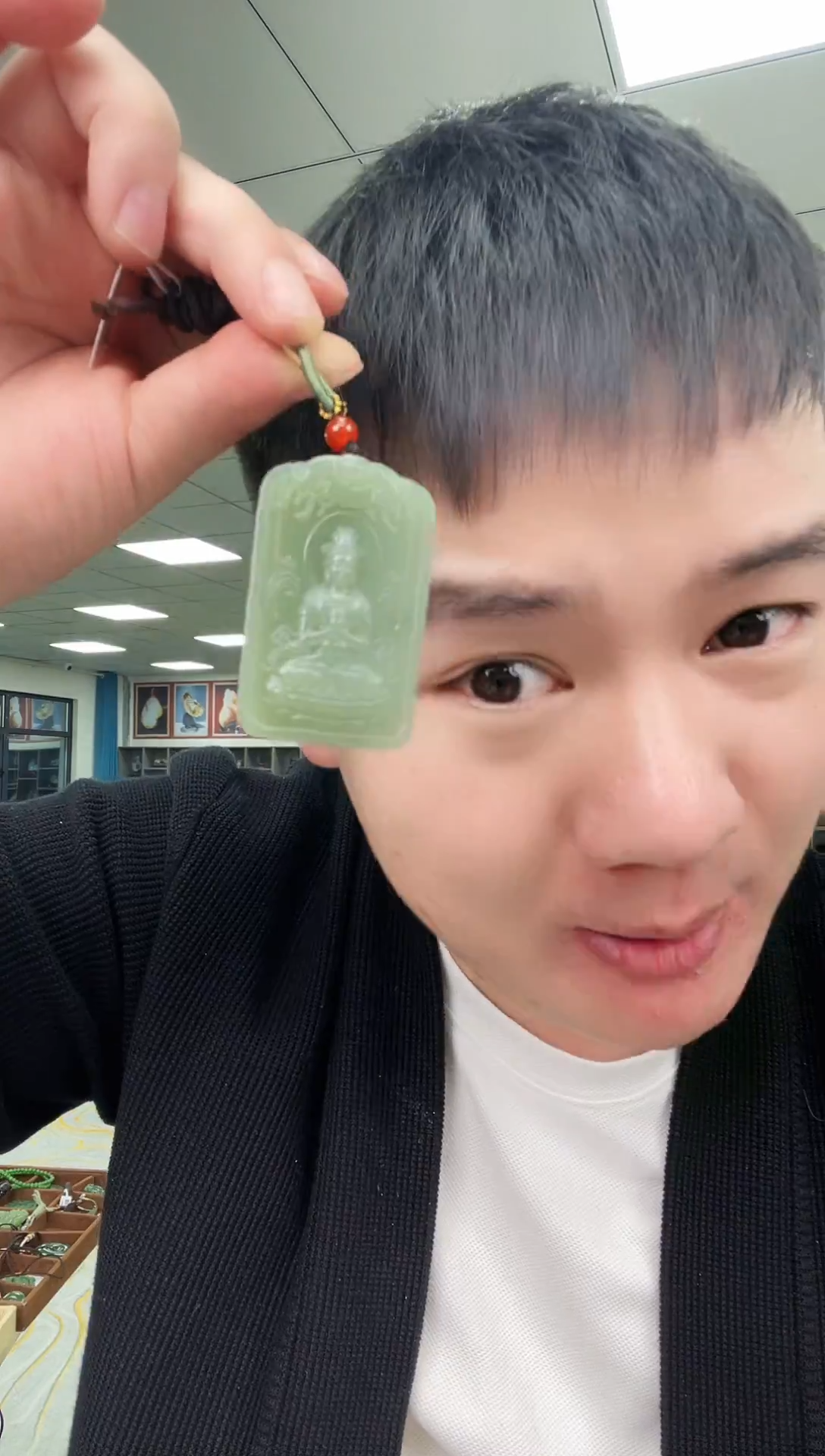 未镶嵌和田玉挂件b126多样性发其一