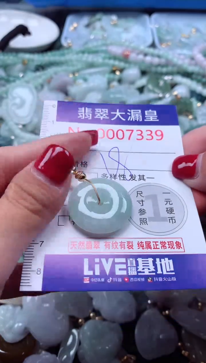 颈饰未镶嵌翡翠7339