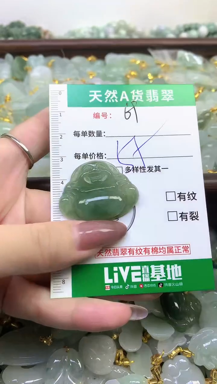 颈饰未镶嵌翡翠天然缅甸A货翡翠