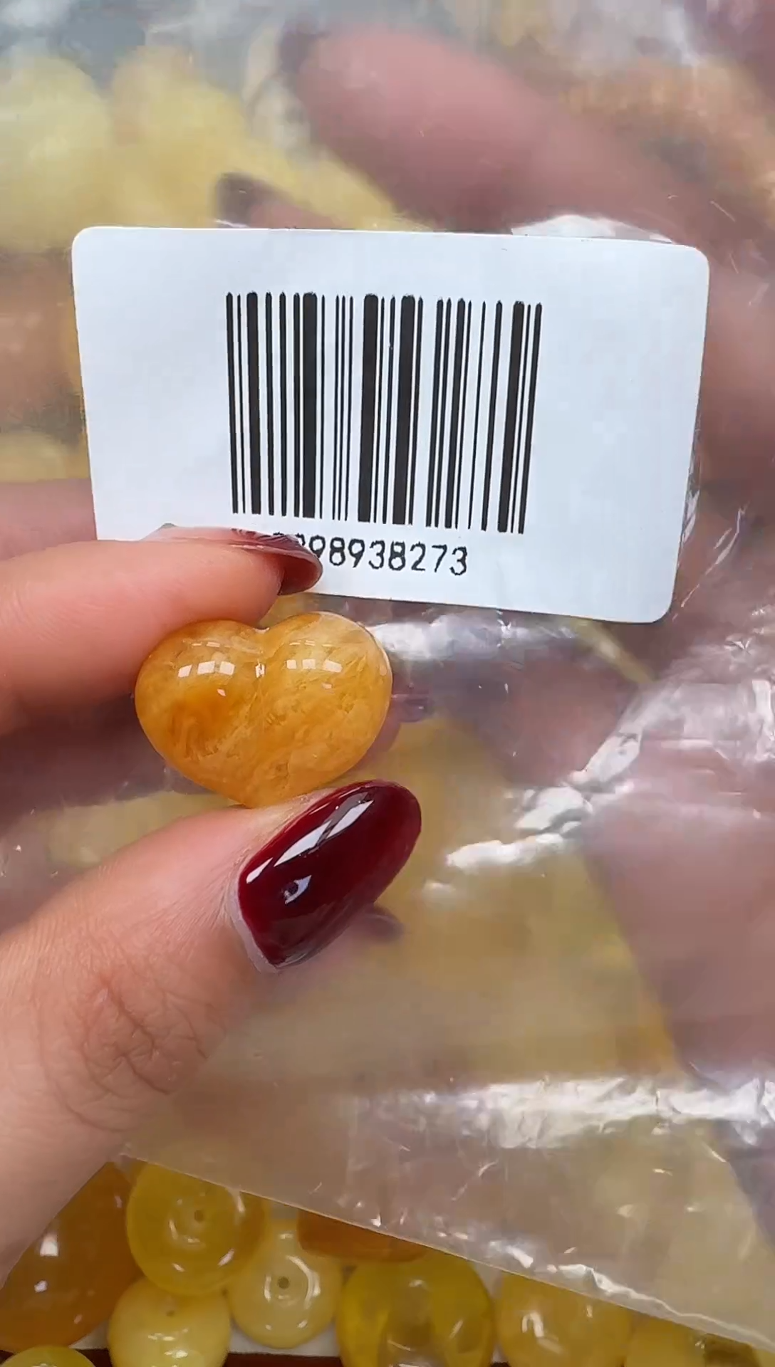 裸石琥珀未镶嵌如图