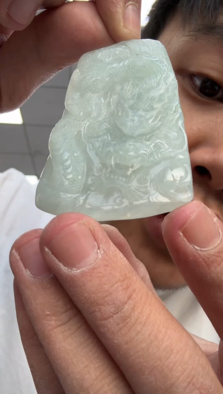 【闪购商品】翡翠颈饰未镶嵌天然翡翠A货孤品一件