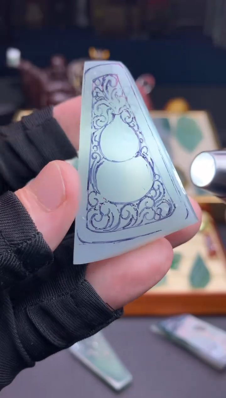 未镶嵌定制翡翠天然翡翠裸石（包工）