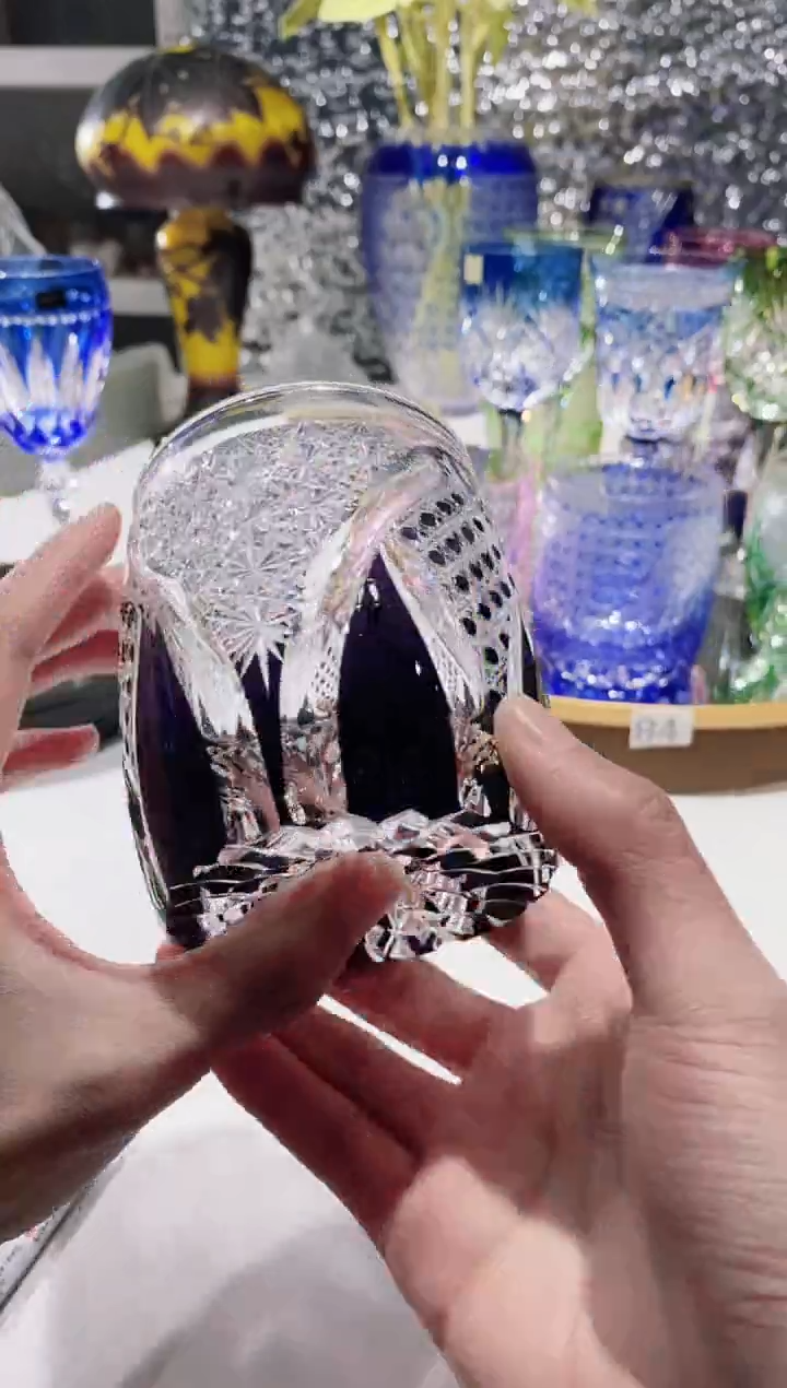 【闪购商品】水晶玻璃无手柄款691微瑕黑武士