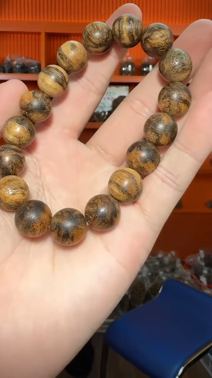 沉香手串554号单圈多样性发一