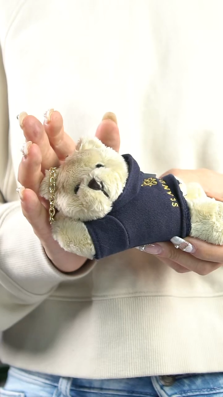 卡通可爱手套夹小熊