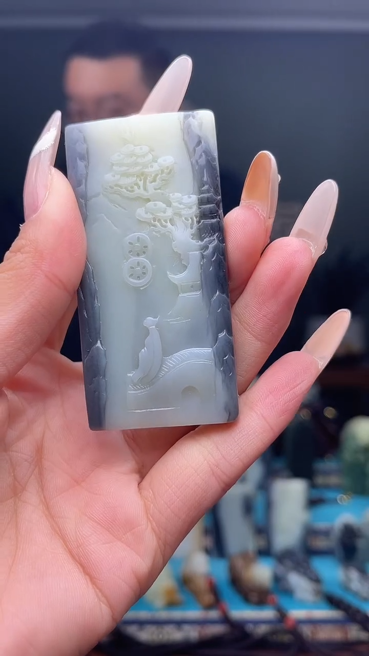 未镶嵌和田玉挂件1