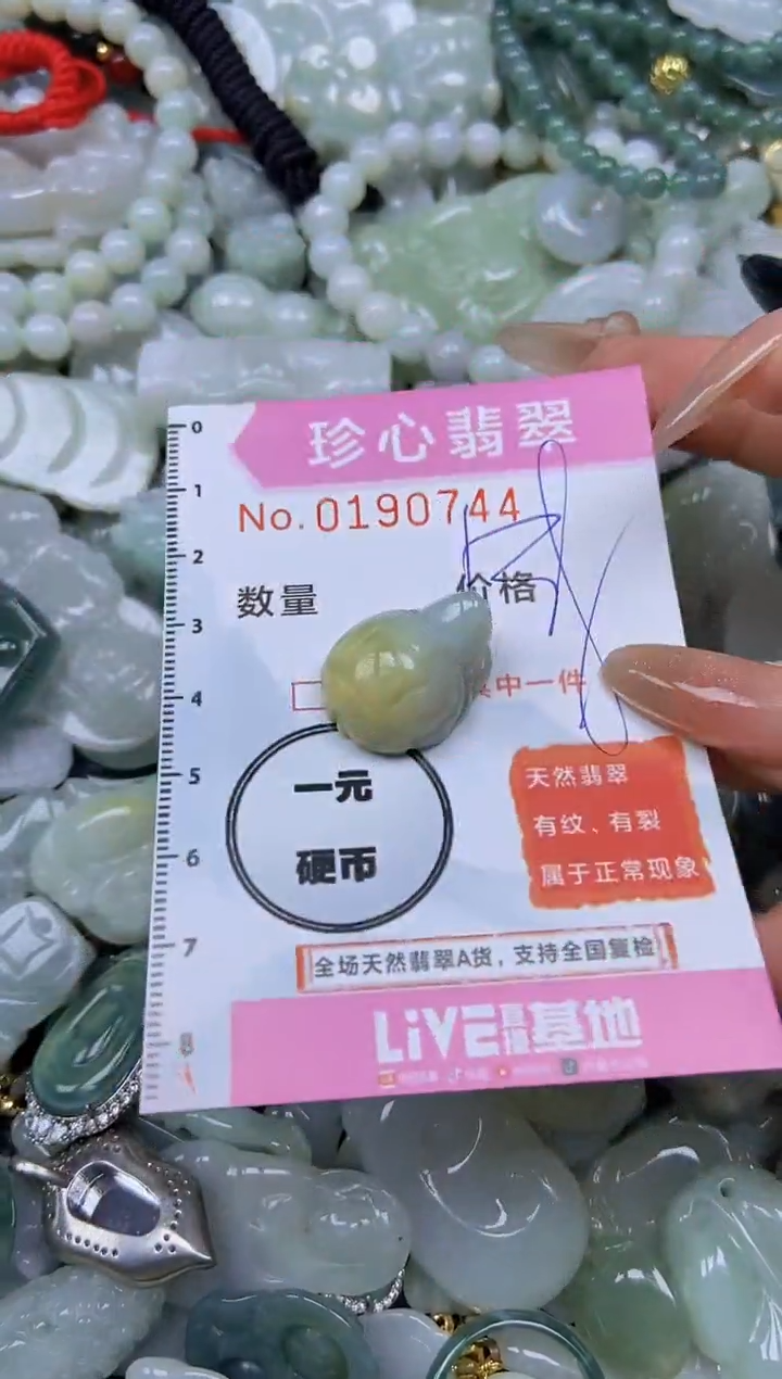 翡翠未镶嵌颈饰闪购链接0190744