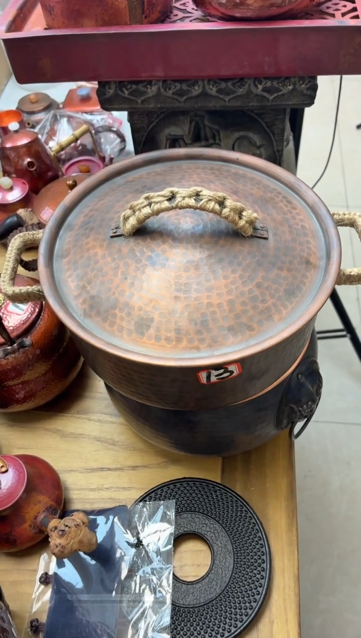 天*道2.2加厚紫铜大锅