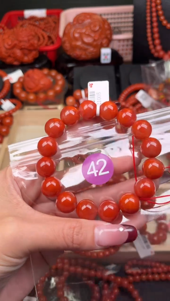 【闪购商品】南红玛瑙珠宝奇石未镶嵌42-13+