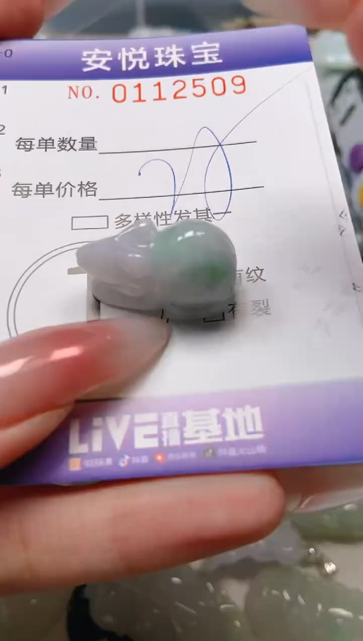 【闪购商品】翡翠颈饰未镶嵌闪购0112509