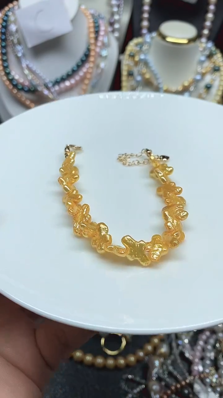 淡水珍珠手串未镶嵌多人