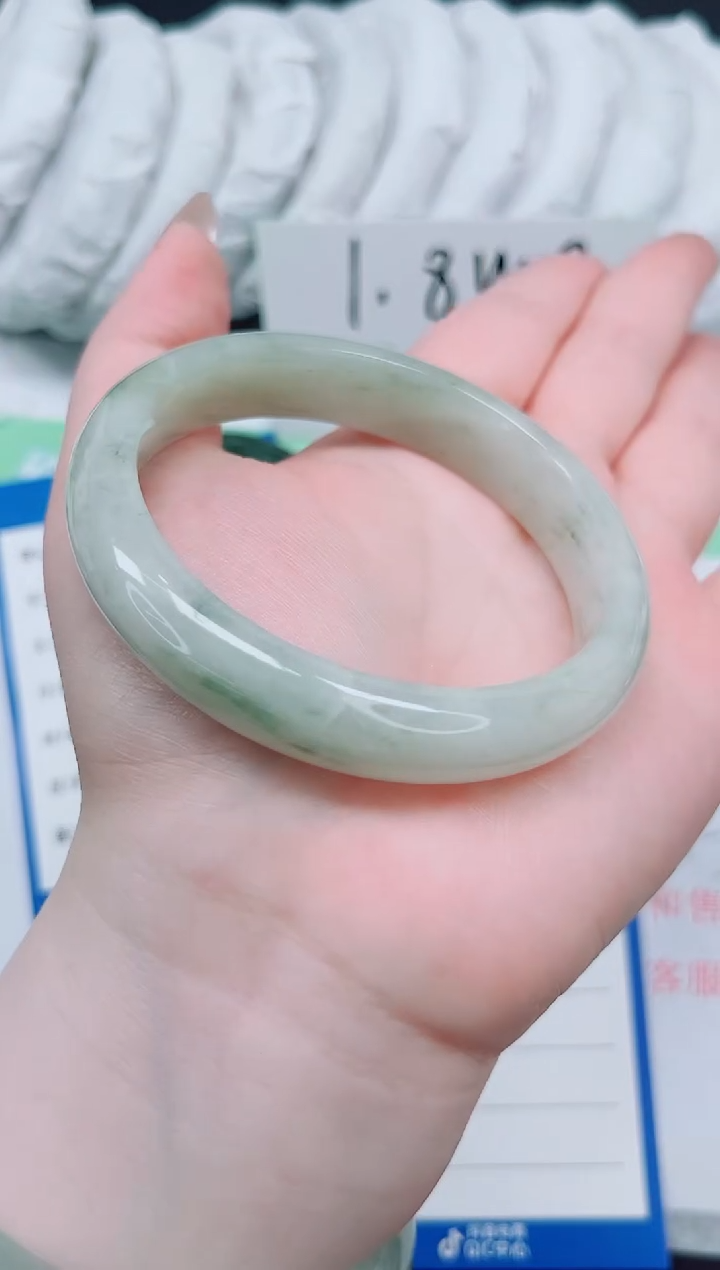 石英质玉手镯未镶嵌216-圈口：60