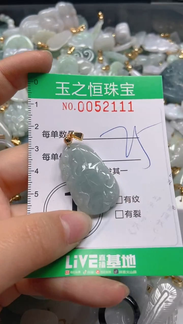 【闪购商品】翡翠颈饰未镶嵌闪购0052111