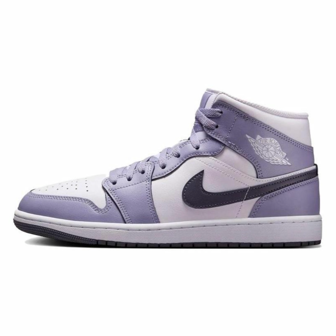 【耐克/NIKE】耐克男子白紫AIRJORDAN1MID时尚潮流运动鞋DQ8426145