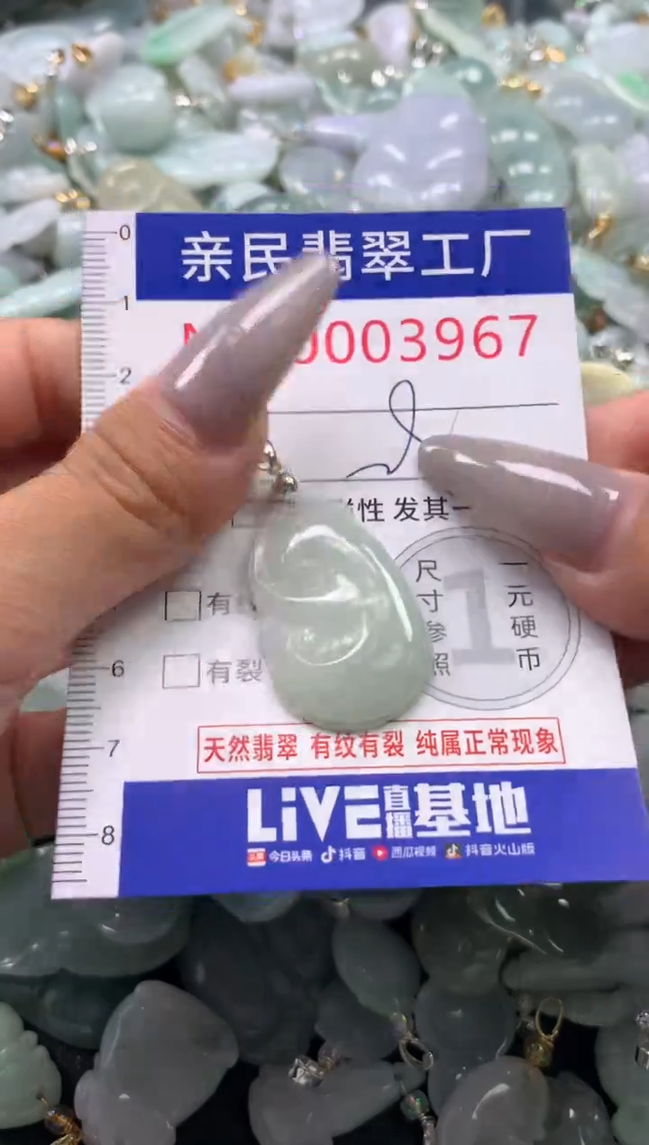 颈饰未镶嵌翡翠3967