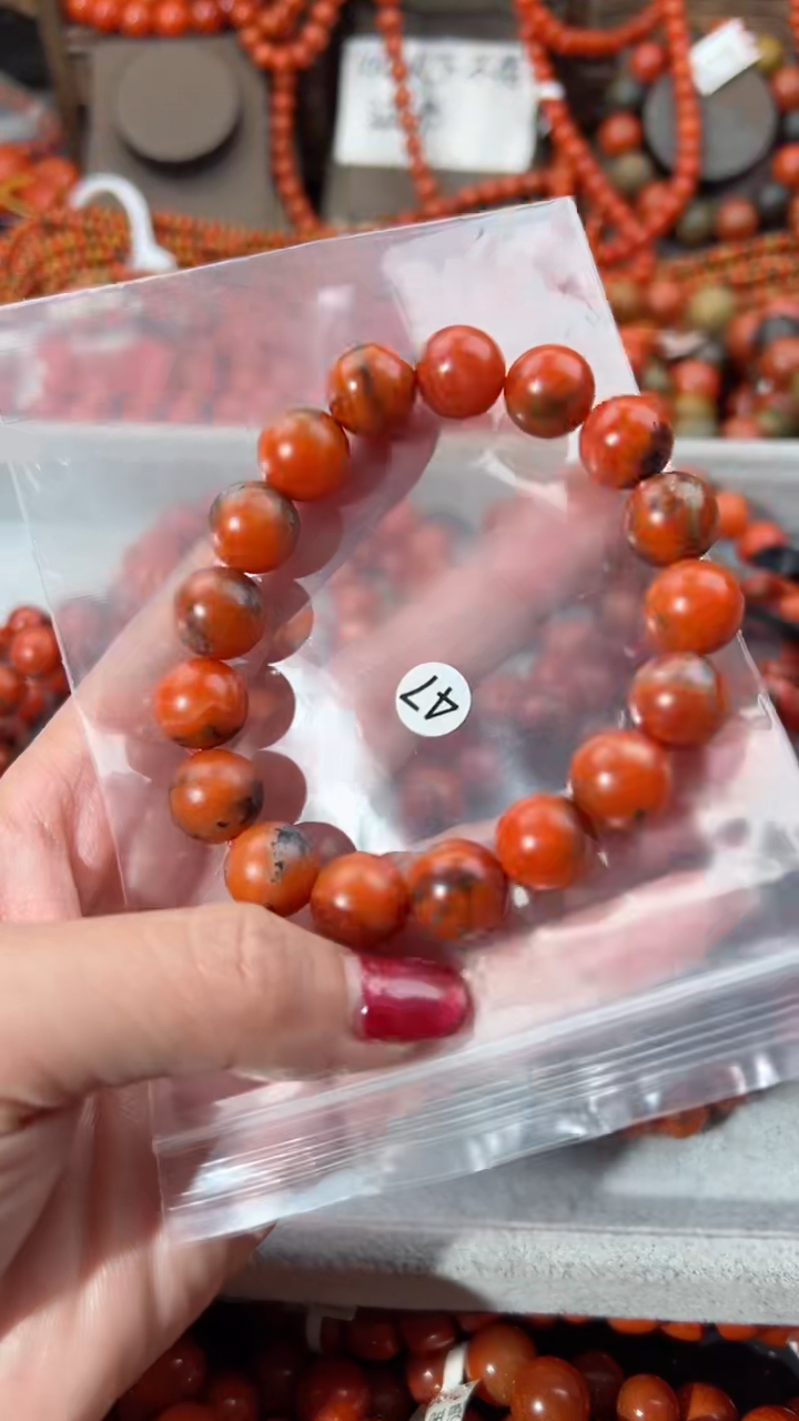 【闪购商品】南红玛瑙手串未镶嵌12+