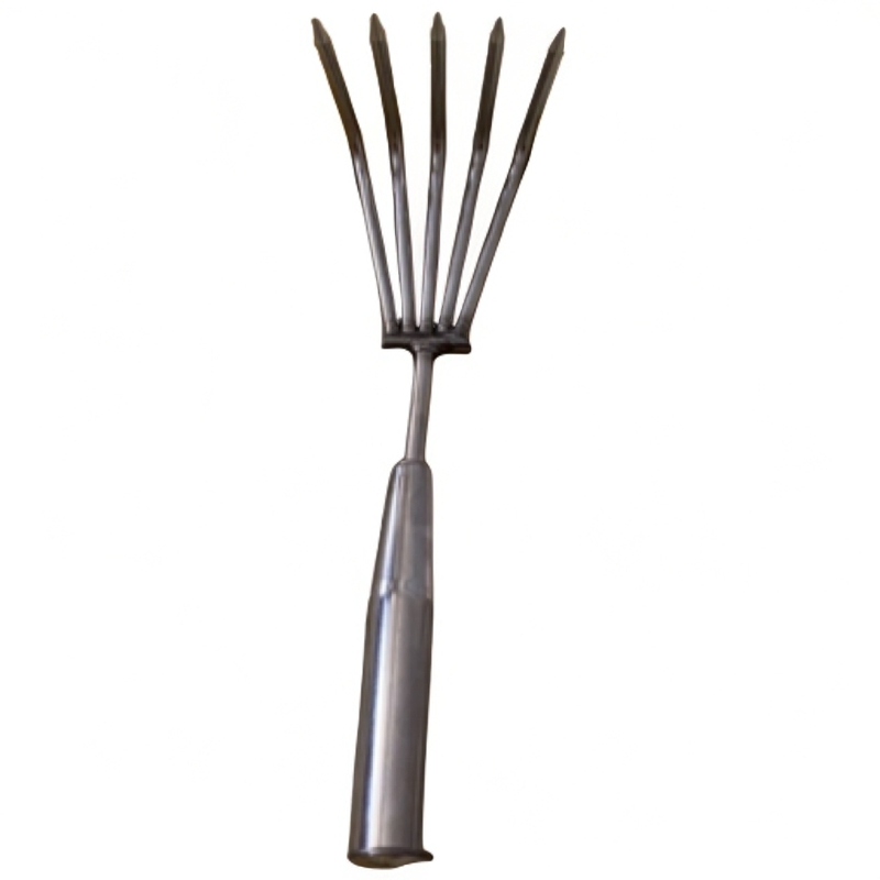 外贸回流高品质不锈钢耙子 手柄可拆卸