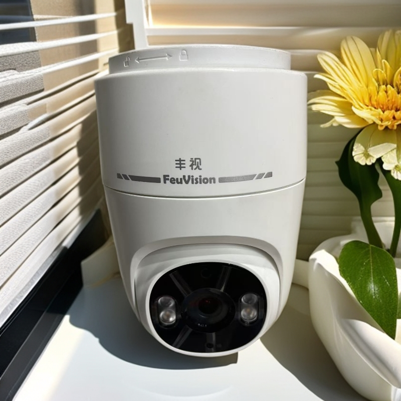 大华丰视500万高清室外摄像头 360云台全景 智能双光全彩+64GFT卡