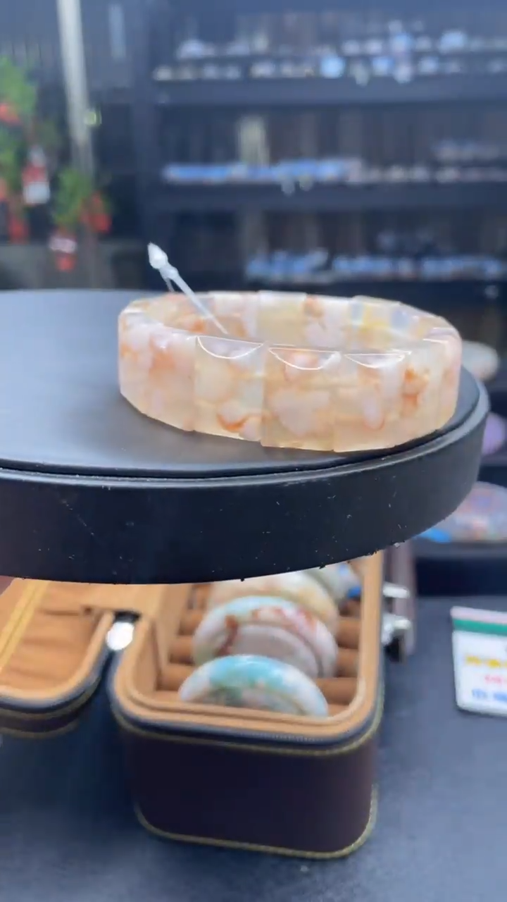 石英质玉手链未镶嵌A14