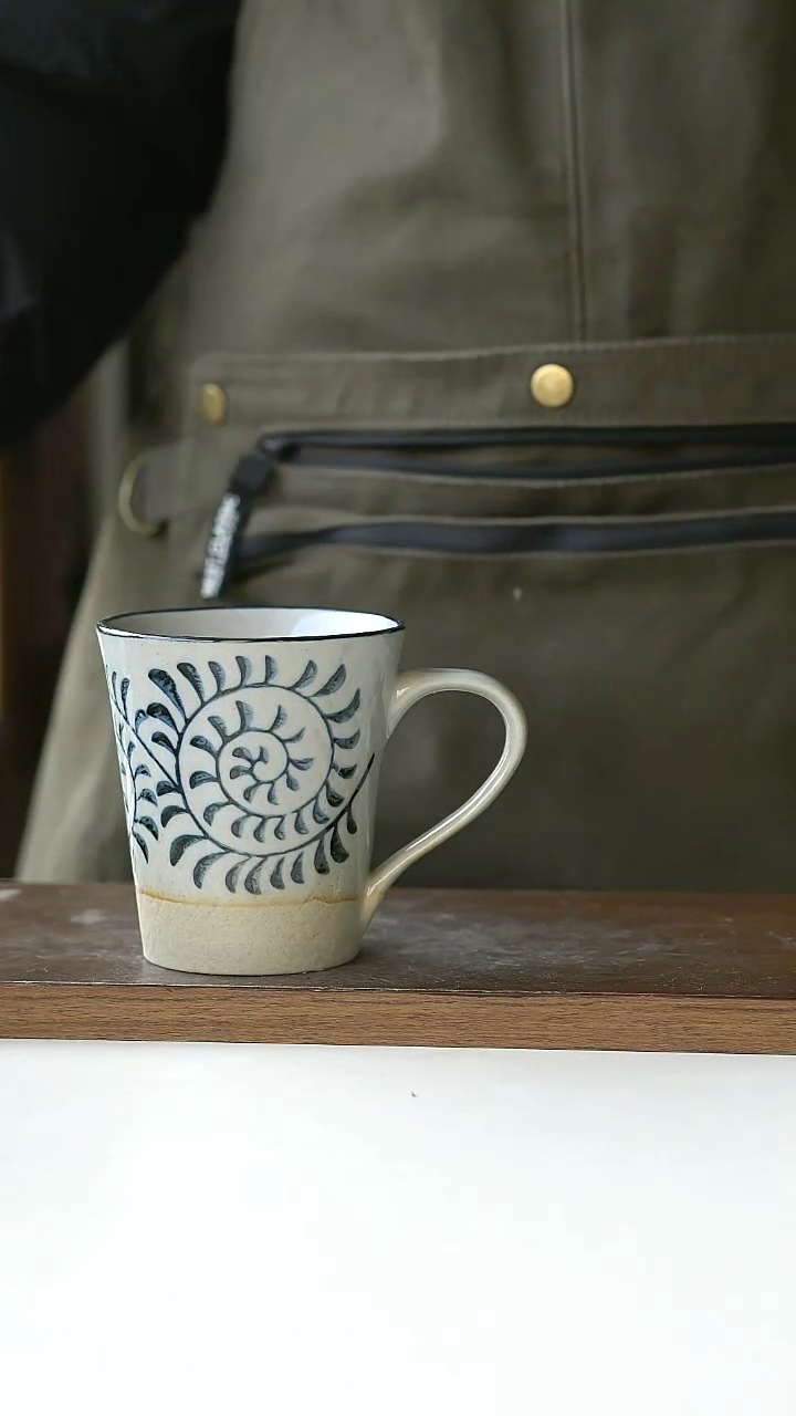 【闪购商品】陶瓷日式向日葵马克杯微瑕@4-2@