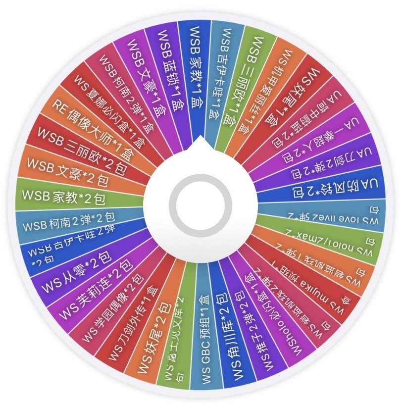  IP大乱斗  转转乐 卡牌盲盒 （同意代拆）