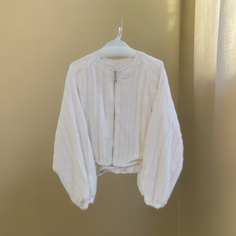 7773圆领拉链外套