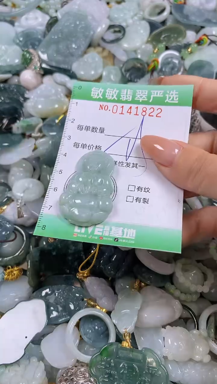 【闪购商品】翡翠未镶嵌颈饰闪购0141822多样性发其一