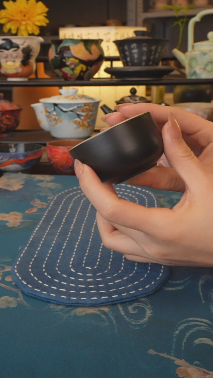 【闪购商品】直播间福利 黑陶品茗杯