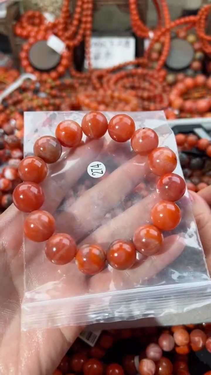 【闪购商品】南红玛瑙手串未镶嵌15