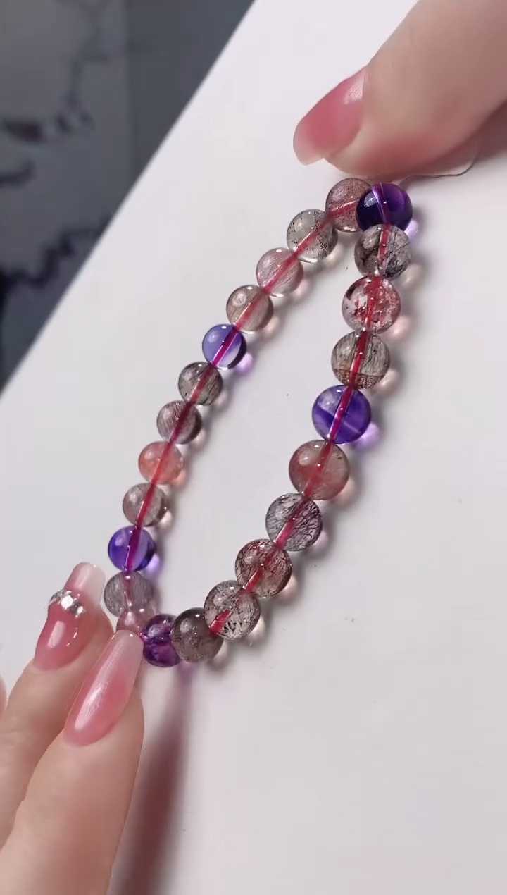 【闪购商品】水晶手链未镶嵌8*+多人多样性发货发其一