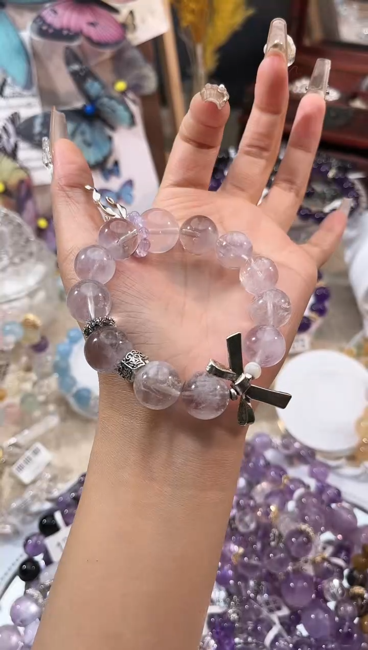 【闪购商品】水晶手链未镶嵌多样性发货颜色微差发其一
