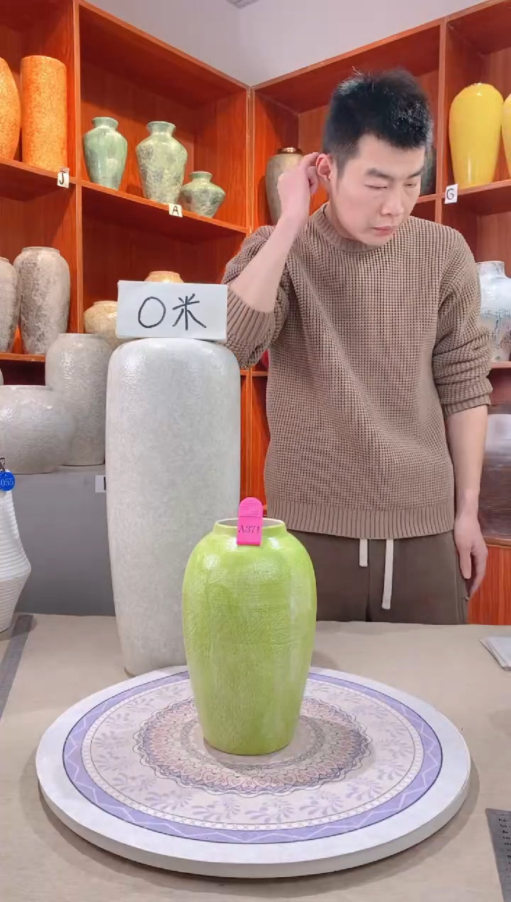 【闪购商品】瓶a371陶瓷花瓶 无花1111