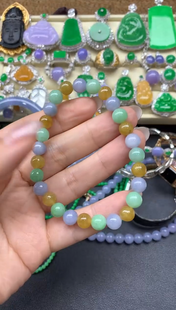 【闪购商品】翡翠手串未镶嵌331-中国好珍宝
