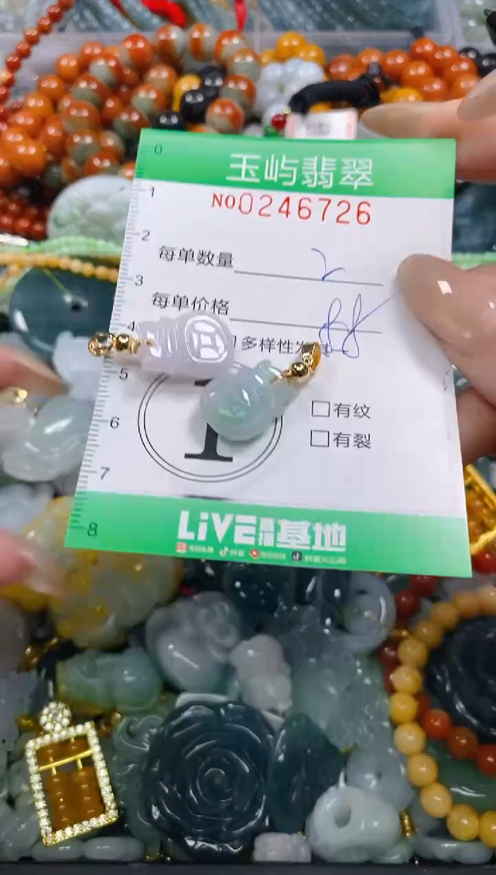 颈饰未镶嵌翡翠闪购0246726