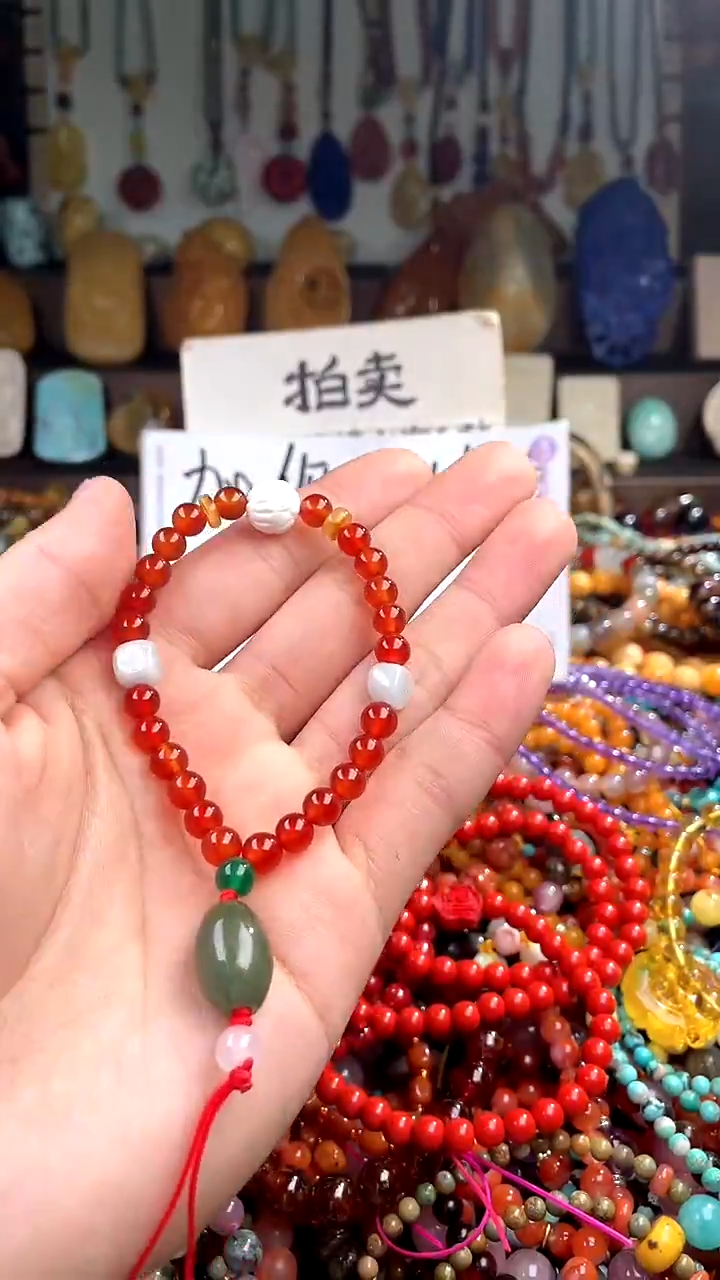 【闪购商品】翡翠手链未镶嵌(一物一件)139757