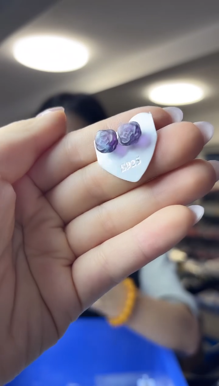 银S925镶嵌·萤石（多样性发一件）